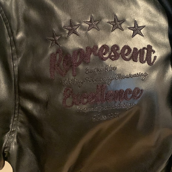 Men Black Vegan Leather - Picture 2 of 10